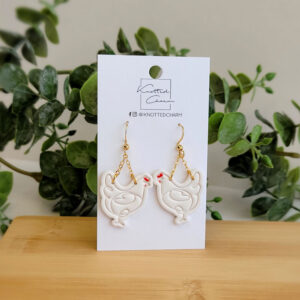 Chicken Outline Dangle