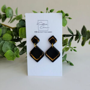 Black Diamond Dangles