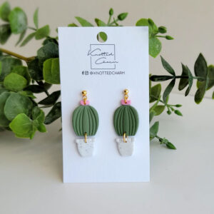 Cactus Pot Dangles