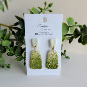 Green Ombre with Gold Accents