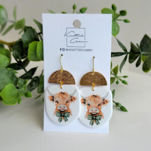 Highland Charm Oval Dangles